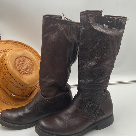 Frye Boots sz 5 1/2B Vintage Boots - Picture 5 of 12